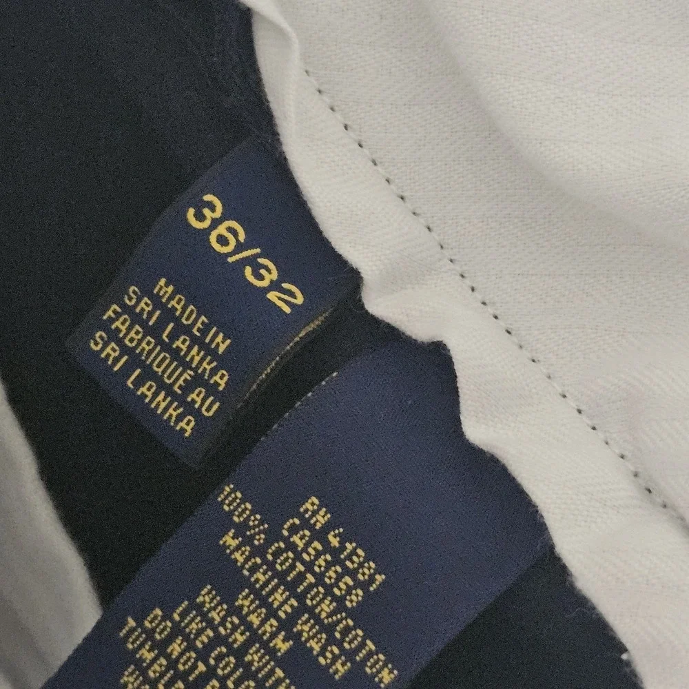 Polo Ralph Lauren Chino Pants  36x31 Classic Blue Casual‎ Dress Pants Golf